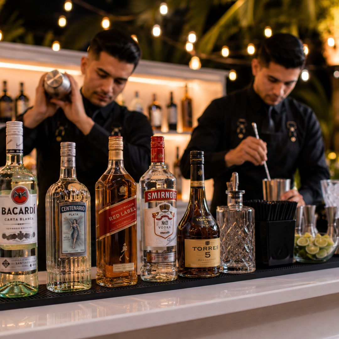 Servicio de barra para eventos corporativos en CDMX